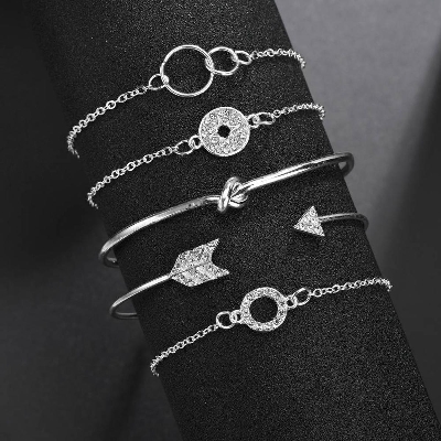 Picture of 5 Pcs Bracelet Set for Women's fashion - Bracelet For Women