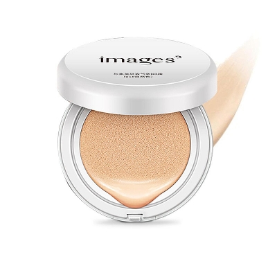 Picture of Images Cushion BB Cream Lightweight/ Ivory and Natural for Women Makeup Fashion- 15g