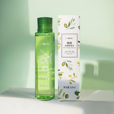Picture of LAIKOU 100ml Clean Face Eye Lip Olive cleaning water Makeup Remover