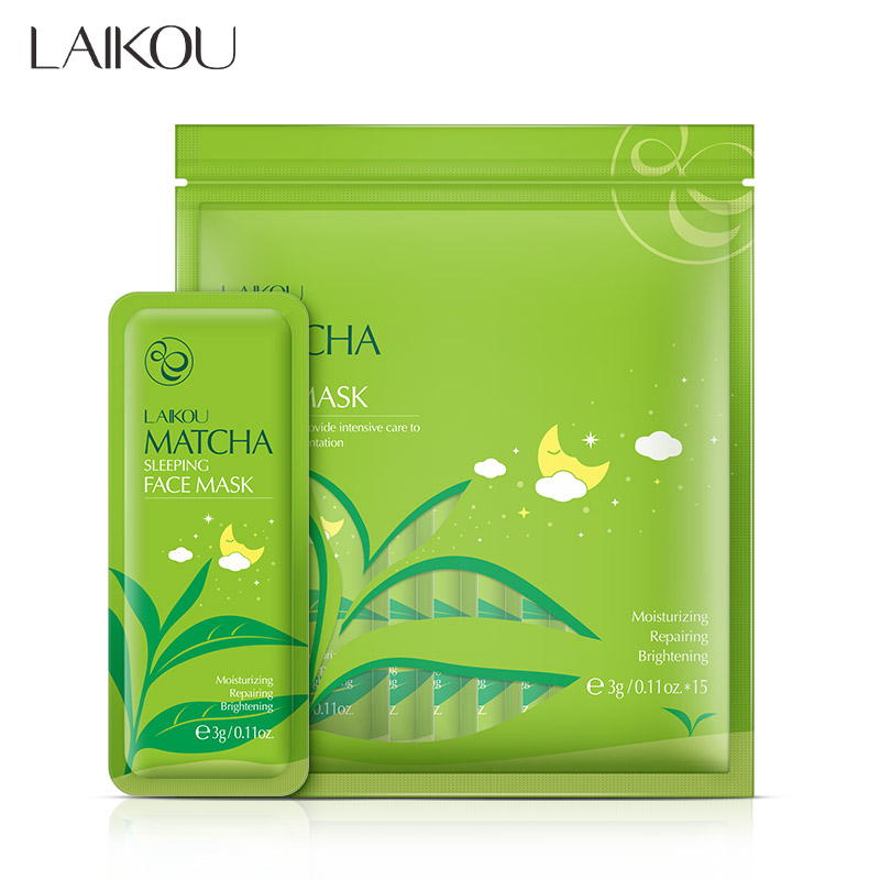 Picture of 15 pcs/pack travel pack Matcha Sleeping face msk - Face Mask - Face Mask