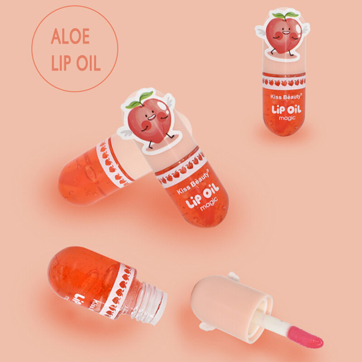 Picture of Kiss Beauty Magic Lip Oil Lip Balm- 1 Piece