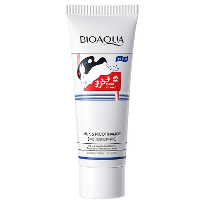 Picture of Bioaqua Milk & Nicotinamide Fresh Milk Fragrance Moisturizing Hand Cream- 40g