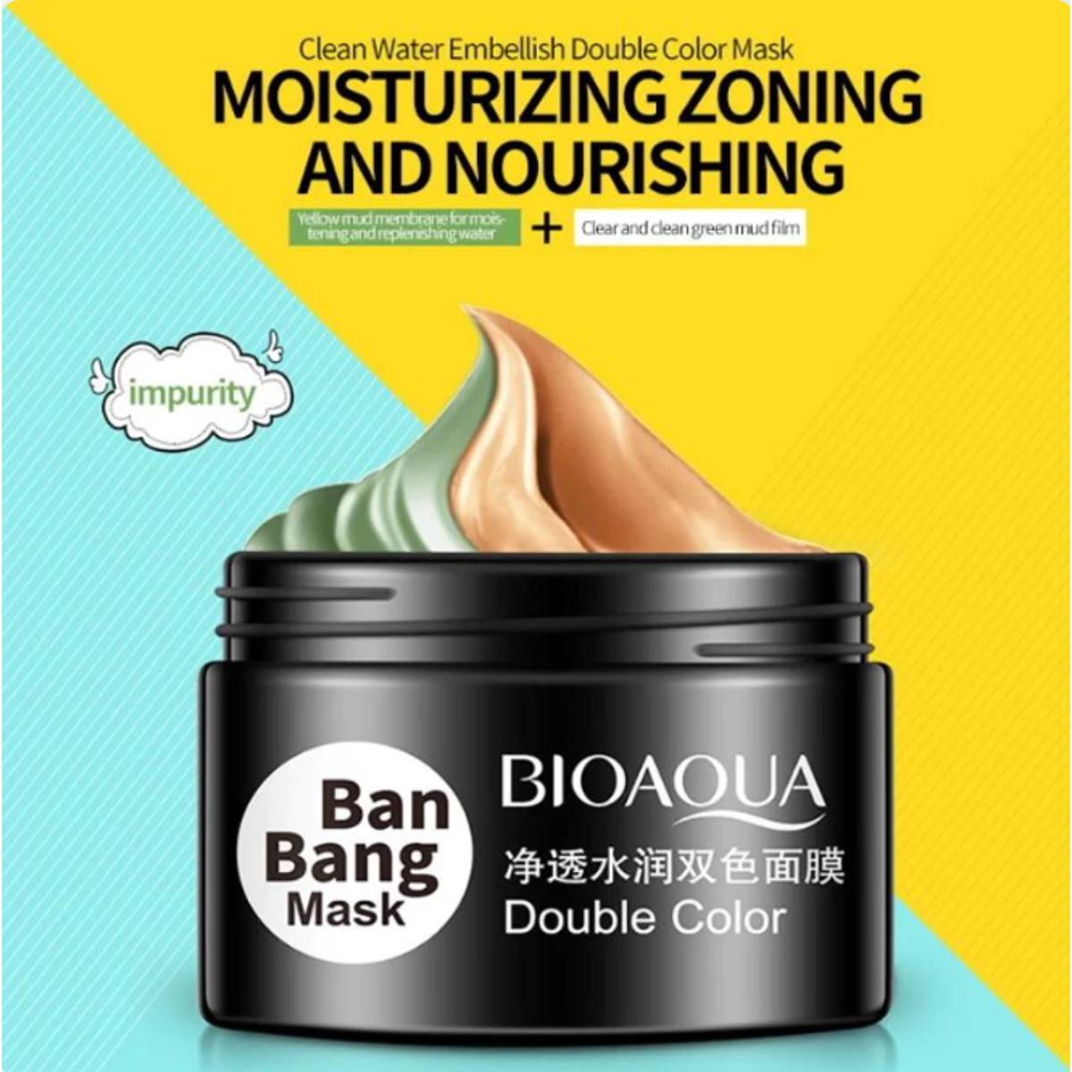 Picture of Bioaqua double colour Ban Bang Mud Mask- 100g - Face Mask - Face Mask