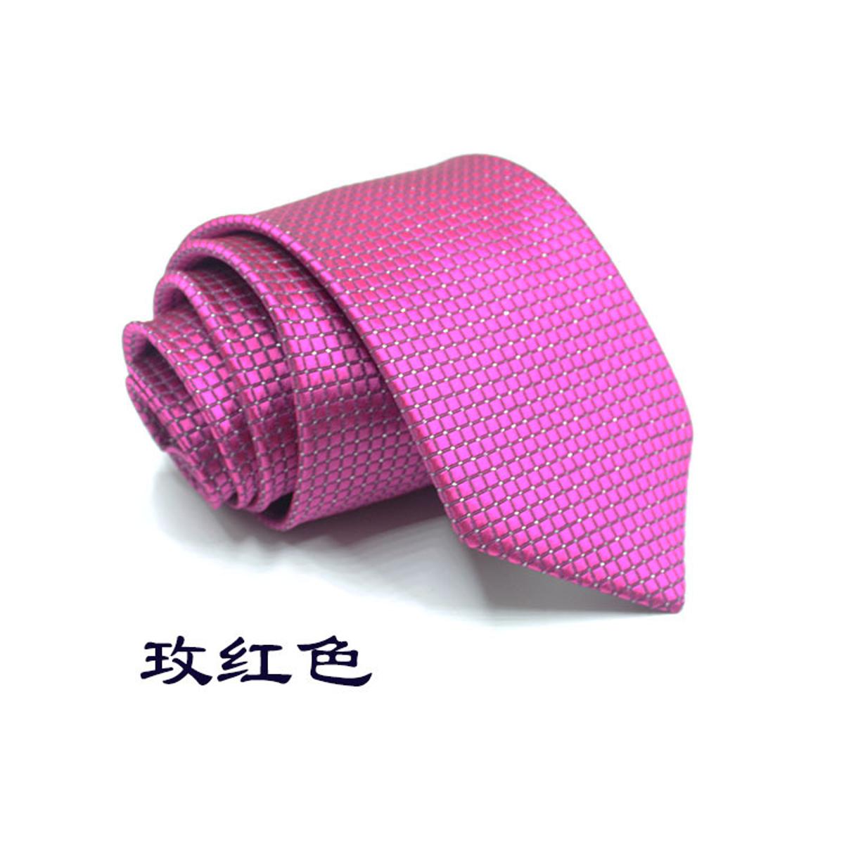 Picture of Men's Business Tie Polyster Silk Arrow 8cm Tie Professional
