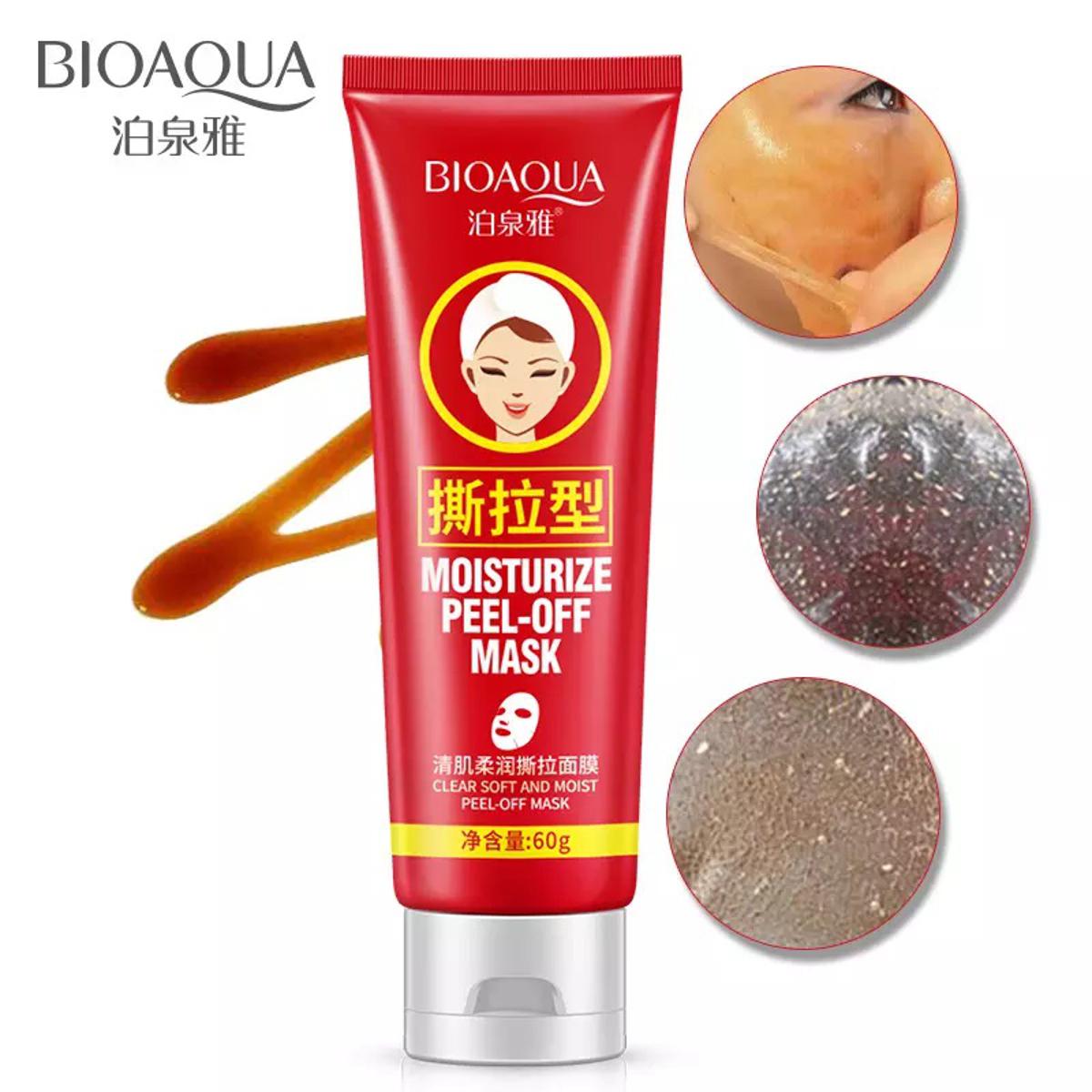 Picture of BIOAQUA Muscle-clearing moisturizing tear-off msk clear nourishing moisturizing remove dirt brighten complexion msk- 60g