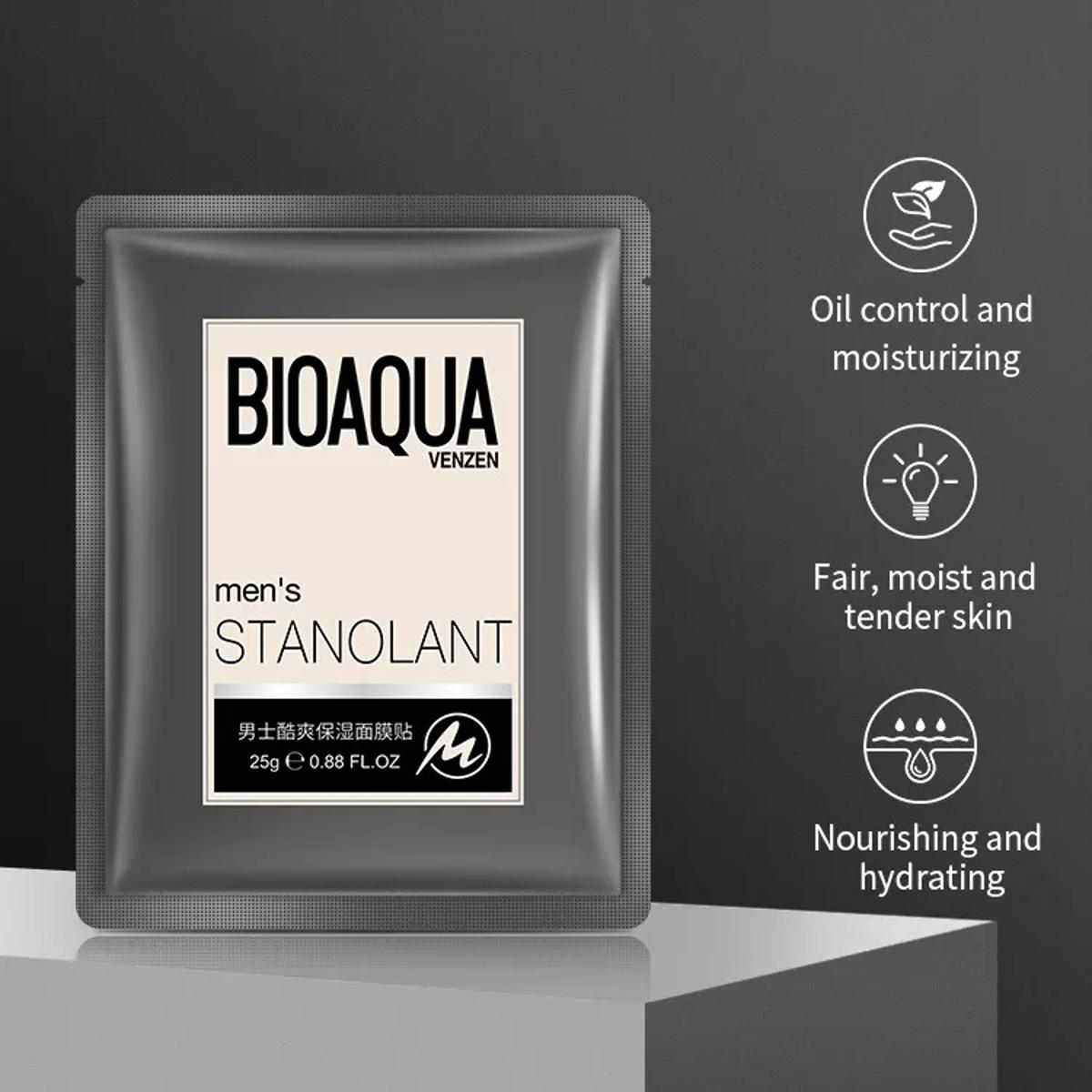Picture of BIOAQUA Men's Moisturizing Face Sheet Mask- 25g