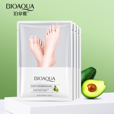 Picture of Bioaqua Avocado Extract Moisturizing Foot Sheet Mask- 35g/Pair