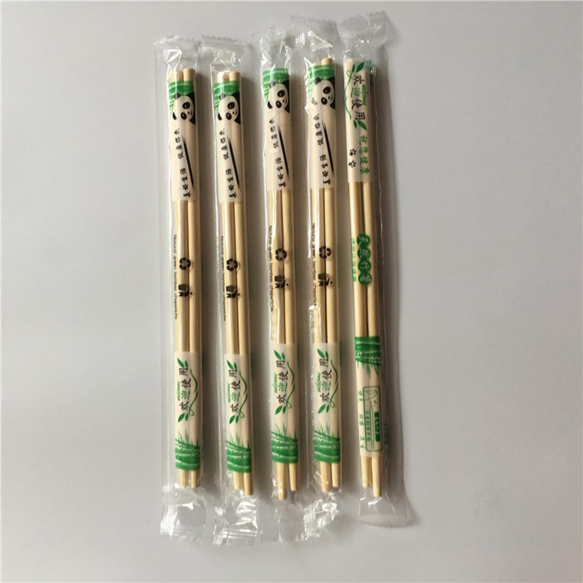 Picture of 5 Pairs/Set  bamboo chopsticks 5.0 round- 19.8 cm