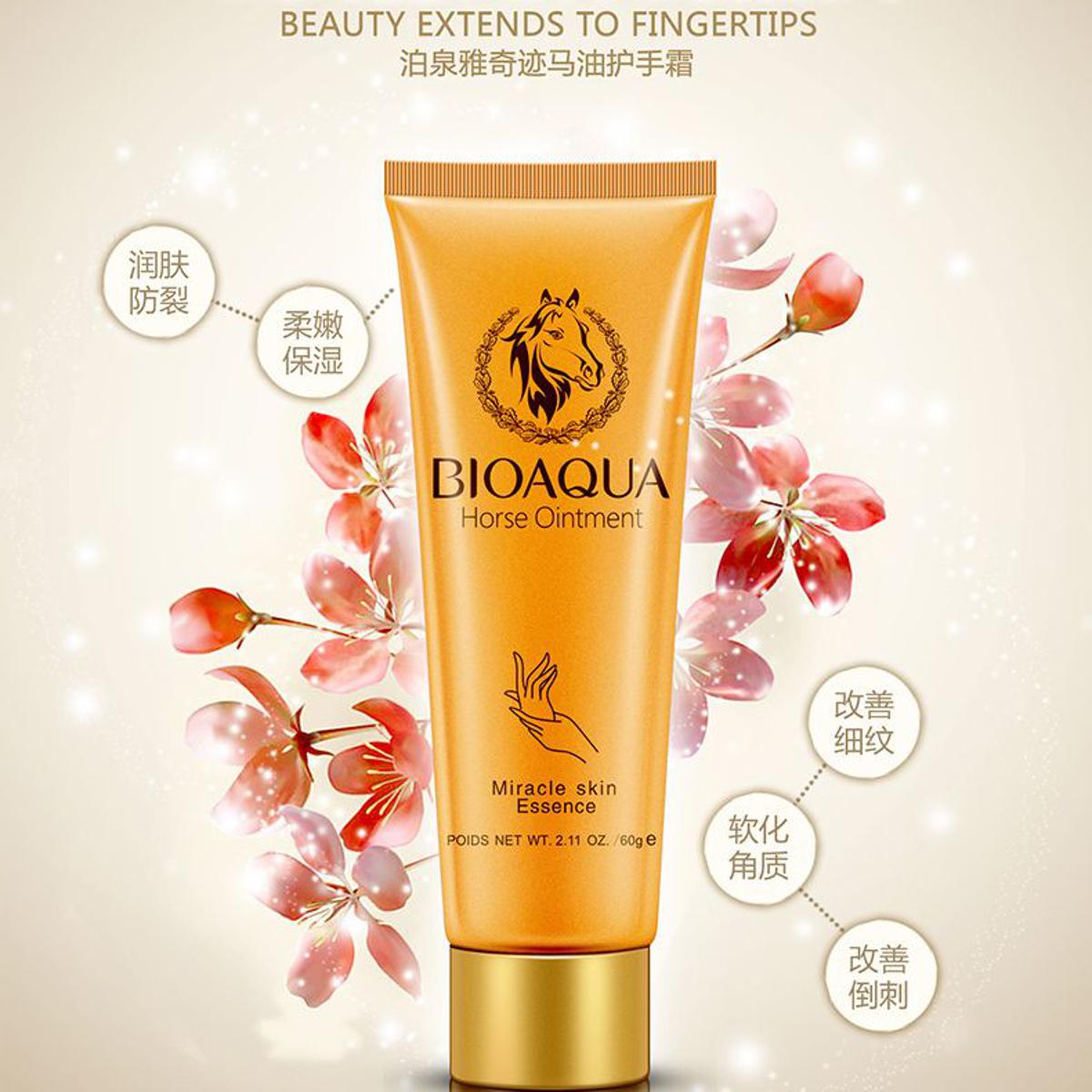 Picture of Bioaqua Horse Oil Moisturizing Hand cream- 60g