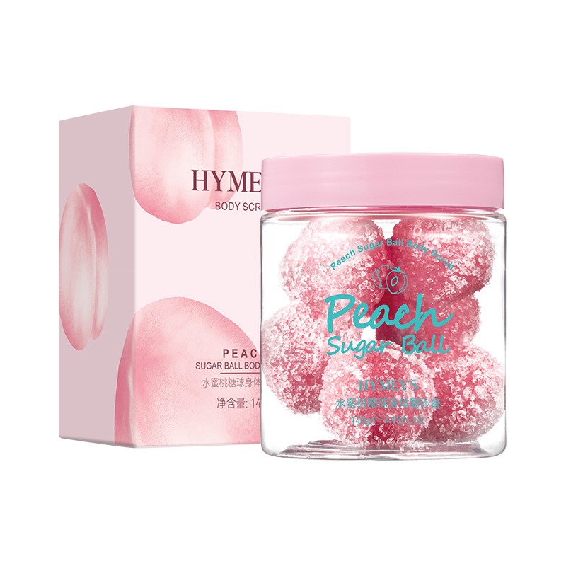 Picture of HYMEY'S Peach Candy Moisturizing Exfoliating Body Scrub- 140g