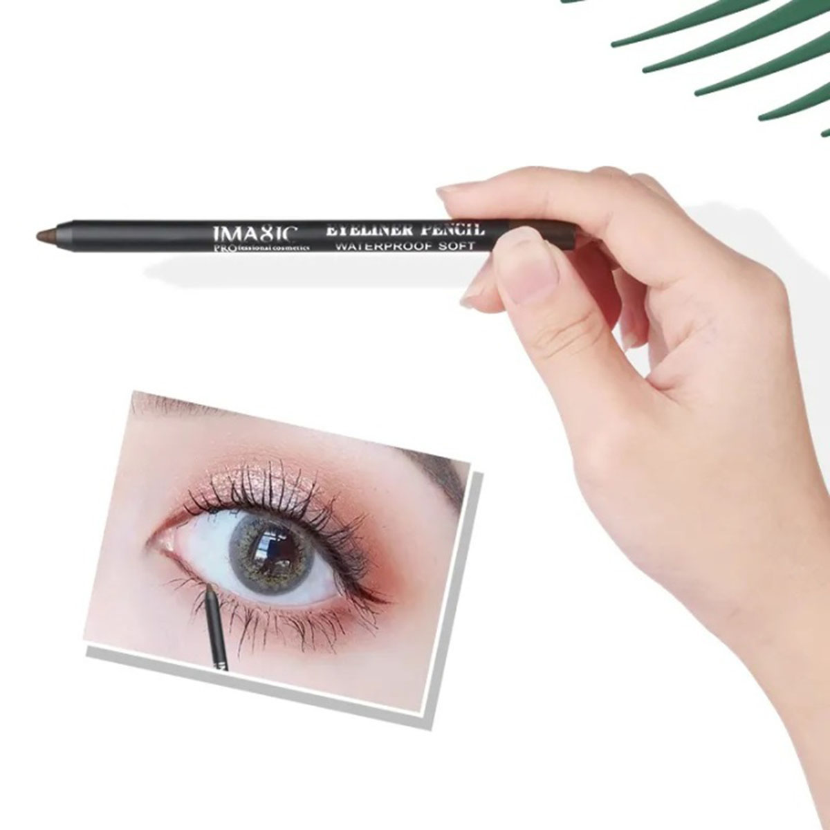 Picture of Imagic makeup eye liner pencil twist water proof kajal Eyeliner