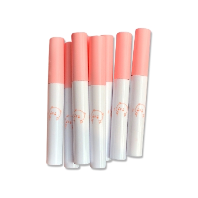 Picture of 8 Pcs/set of Cigarete tube lip glaze set matte white lipstick student gift Lipstick set- 8 Colours/Set