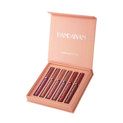 Picture of Handaiyan 6 Pcs Matte Liquid Lipstick Makeup Set Matte Lipgloss Long-Lasting & Waterproof LipStick- 6 Pcs/Set
