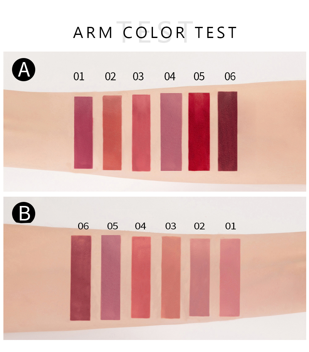 Picture of Handaiyan 6 Pcs Matte Liquid Lipstick Makeup Set Matte Lipgloss Long-Lasting & Waterproof LipStick- 6 Pcs/Set