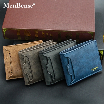 Picture of MenBense PU Leater Mens Fashion Short Wallet