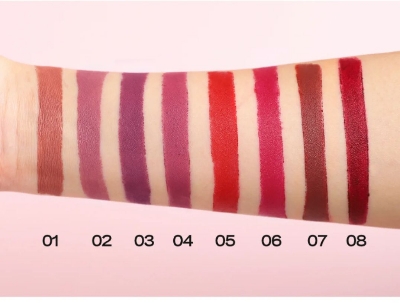 Picture of Handaiyan Just A Kiss Velvet Matte Lipstick Set- 2.5gX8 Pcs/Box