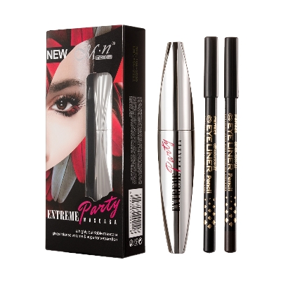 Picture of Menow M322 Waterproof Mascara Private Label Mascara 4d Mascara- 10g (Buy One Mascara Get 2 Eyeliner Free)