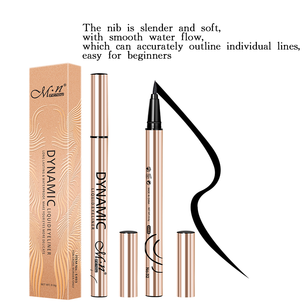 Picture of Menow High Quality Waterproof 24H Long Lasting & Waterproof Dynamic Liquid Eyeliner- 0.6g