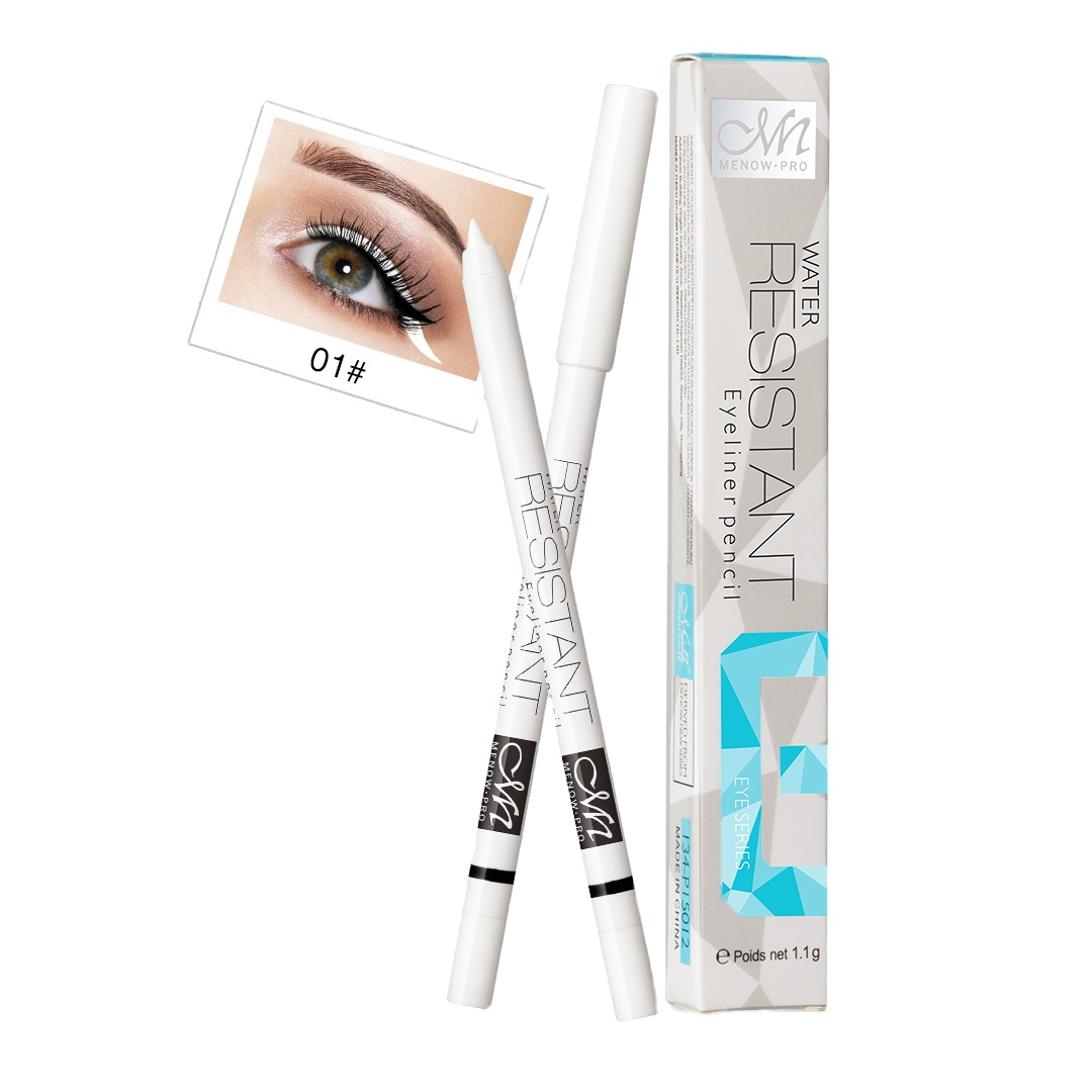 Picture of Menow Water Resistant Long Lasting White Eyeliner Pencil- 1.1g (P15012)