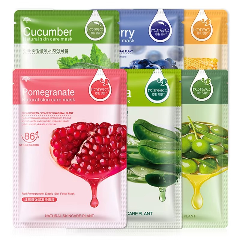 Picture of Hchana Moisturizing & Smooth Skin Facial Sheet Mask- 25g