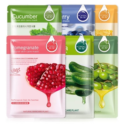 Picture of Hchana Moisturizing & Smooth Skin Facial Sheet Mask- 25g