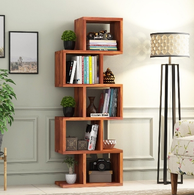 Picture of Laavish Stylish Book Shelf Length 20inches Height 60inches