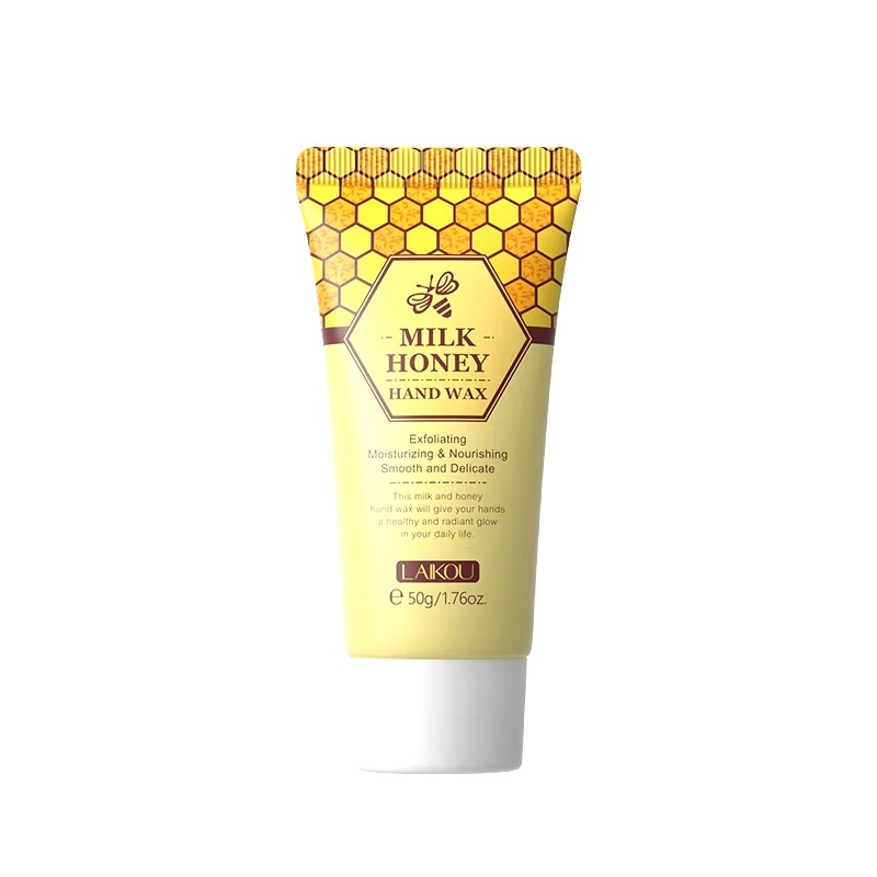 Picture of LAIKOU Milk Honey Exfoliating Hand Wax- 50g