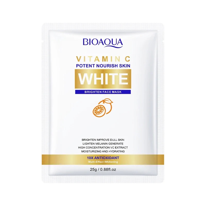 Picture of BIOAQUA Vitamin C 10X Anti-Oxidant Brighten Face Mask- 25ml