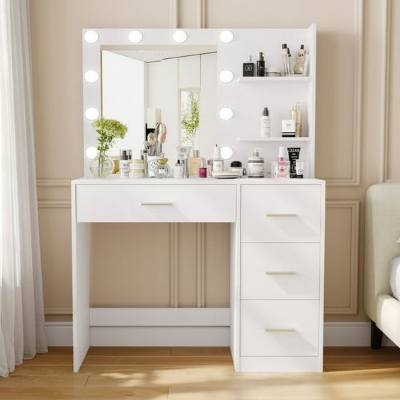 Picture of Lavish Dressing Table with 10 LED Light length 42inch, height 4.5ft, depth 16inch