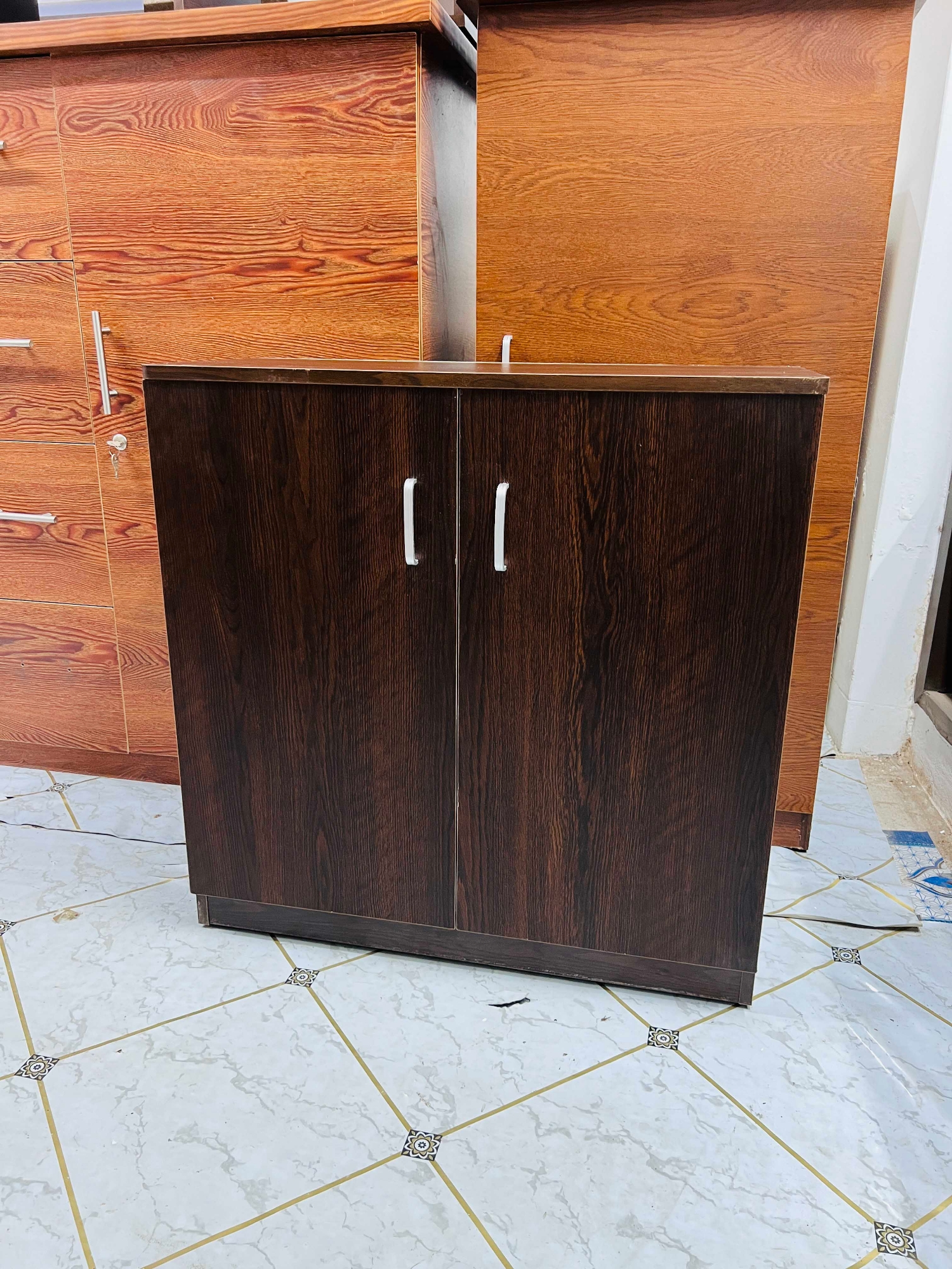 Picture of Laavish Shoe Rack Cabinet Height 30inch Length 24inch Depth 1 ft