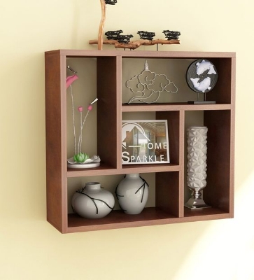 Picture of Laavish Wall Decor Shelf Showpiece Rack 2ft 2ft