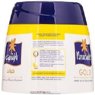 Picture of International UAE product Parachut Gold Anti Dandruff Hair cream used for male/ female 1 Piece- 140 ml