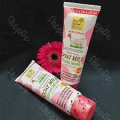 Picture of International Thailand product Skin care Bio Active Goat Milk face wash used for male - 80 gm