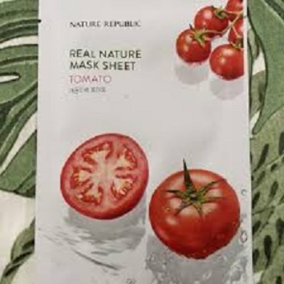 Picture of International Korean Product Skin care NATURE REPUBLIC Real nature TOMATO mask sheet used for male/female - 23 ml