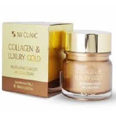 Picture of International Korean Product 3W Clinic Collagen & Luxury Gold 24K Gold Cream-100gm