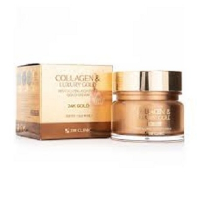 Picture of International Korean Product 3W Clinic Collagen & Luxury Gold 24K Gold Cream-100gm