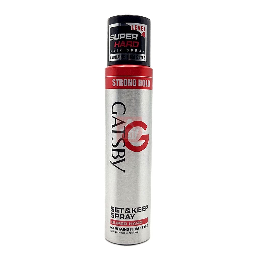 Picture of International Indonesia Product Gatsby Super Hard Set & Keep Styling Hair Spray 250ml