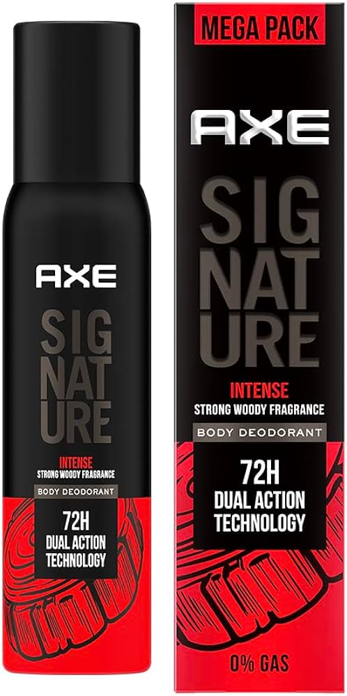Picture of International Indian product Body spray AXE Signature Intense perfume spray used for male/female - 122 ml