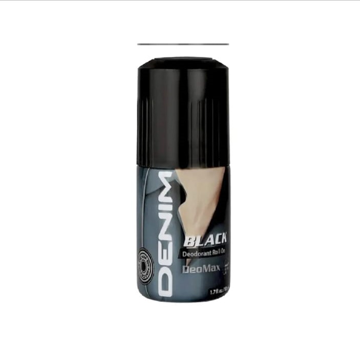 Picture of International UAE product DENIM BLACK body deodorant Roll on for male - 50 ml