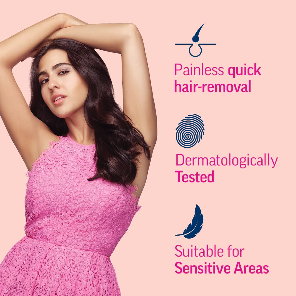 Picture of Veet Pure Hair Removal Cream for Women With No Ammonia Smell, Normal Skin - 100g