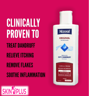 Picture of International Thailand Product Nizoral Original 2% Ketoconazole Medicated Anti-Dandruff Shampoo 50ml