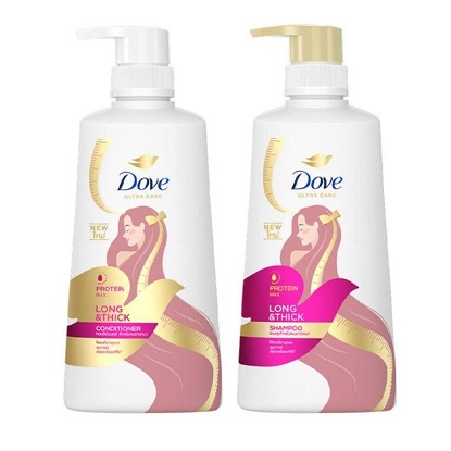 Picture of Dove Ultra Care Protein Max Long & Thick Conditioner 410ml