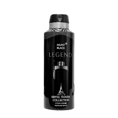 Picture of Munt Black Legend Deodorant Perfumed Body Spray 200 ML