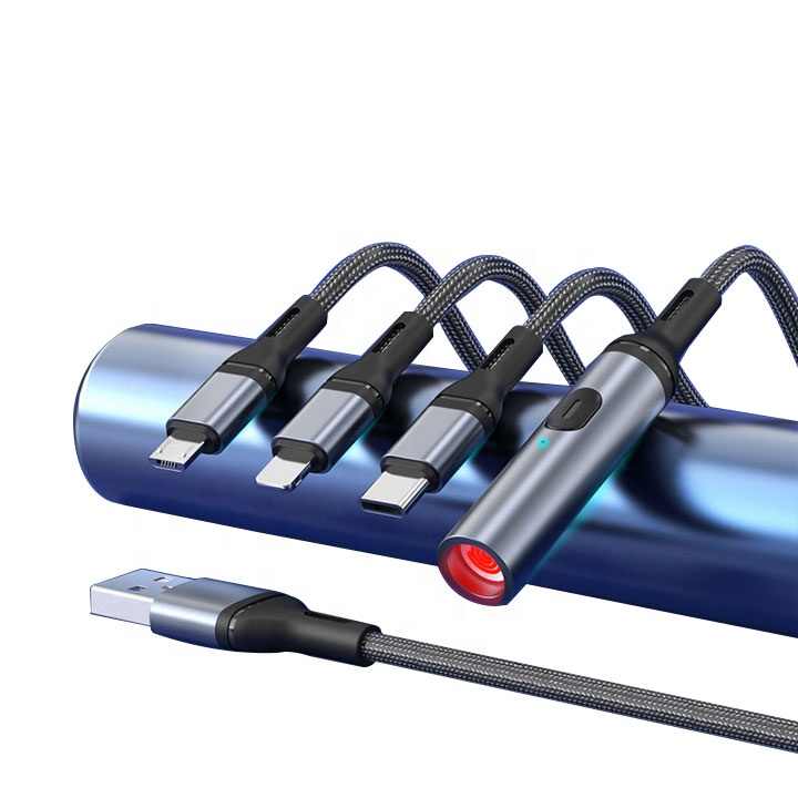 4 in 1 Car Fast Chargering Cable Multifunctional Cigarette Lighter ZangSportsonline shop bangladeshothoba.com