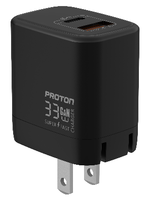 Picture of Proton Mobile Charger RE- 33W GAN Charger Dual Port G33