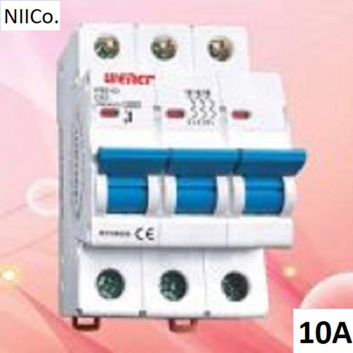 Picture of Circuit Breaker Wener MCB-Triple Pole 10A
