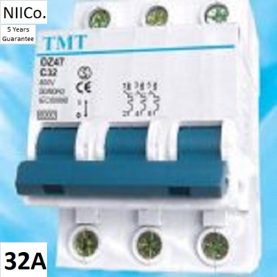 Picture of Circuit Breaker  TMT  MCB-Triple Pole 32Amp