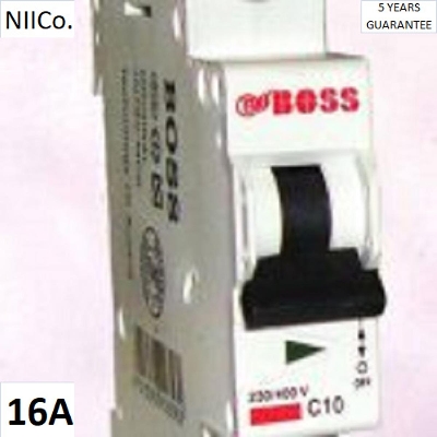 Picture of Circuit Breaker Wener B MCB-Single Pole 16A