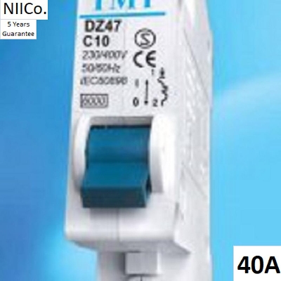 Picture of Circuit Breaker  TMT  MCB-Single Pole 40Amp