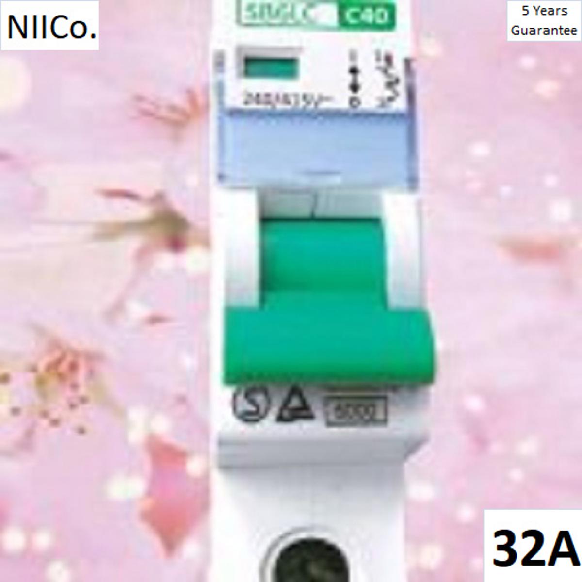 Picture of P-TECH Circuit Breaker   MCB-Single Pole 32Amp